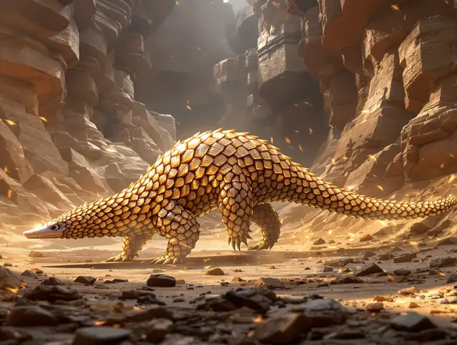 Stone Pangolin card art