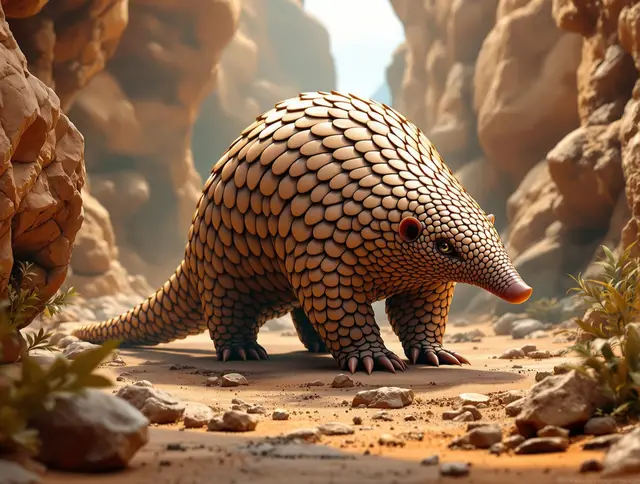 Stone Pangolin card art