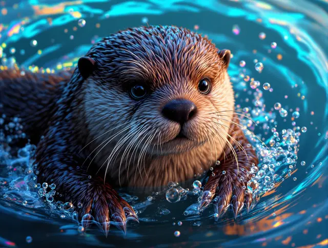 Tide Sea Otter card art