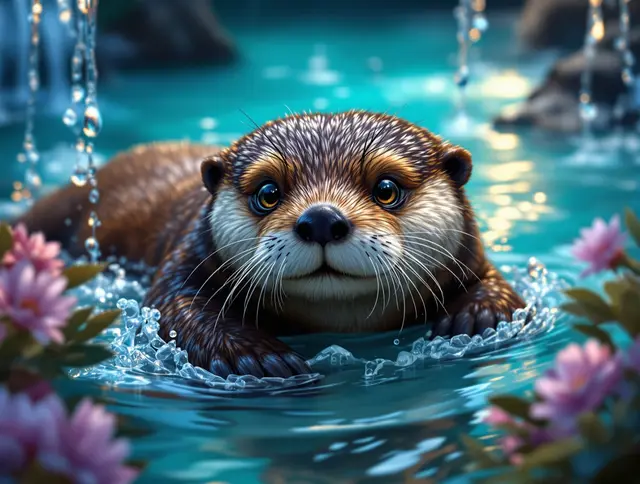 Tide Sea Otter card art